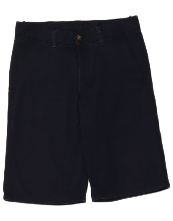 Nautica Boys Chino Shorts 13-14 Anos W28 Azul Marinho Algodão