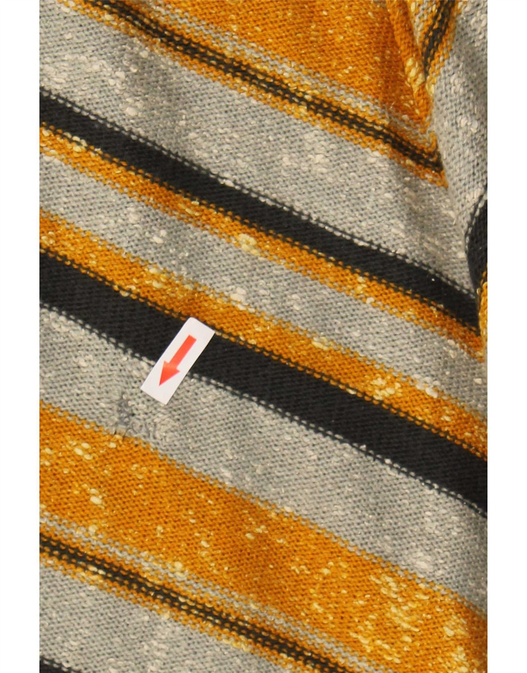 Suéter cardigã com capuz feminino vintage, tamanho único, listrado multicolorido