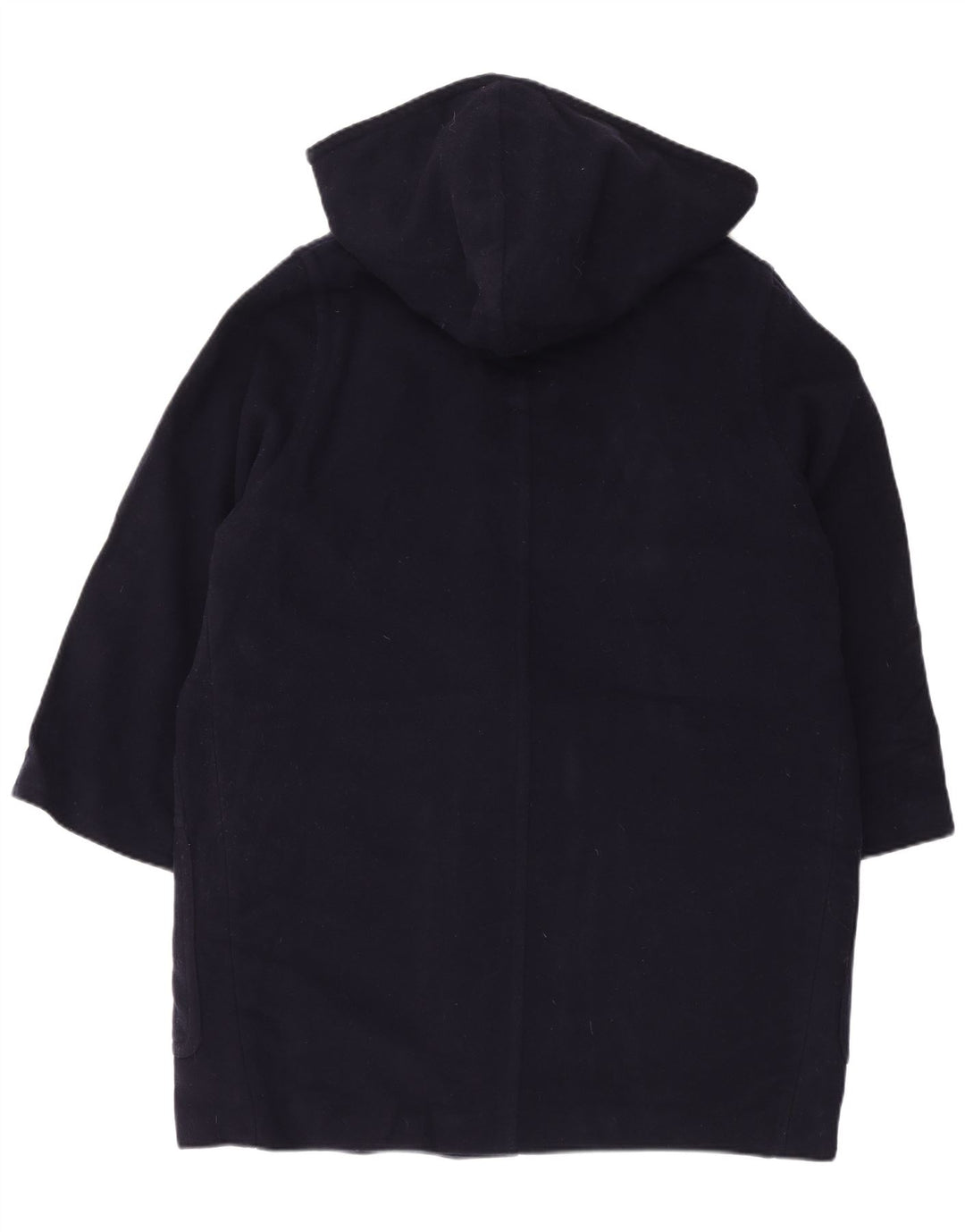 LAURA ASHLEY Casaco feminino grande com capuz e capuz Reino Unido 14 grande azul marinho