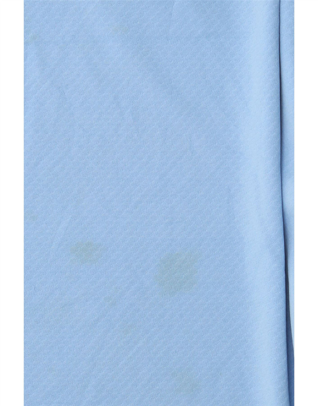 Puma Mens Zip Neck Pulôver Treino Top Pequeno Azul Colorblock Poliéster