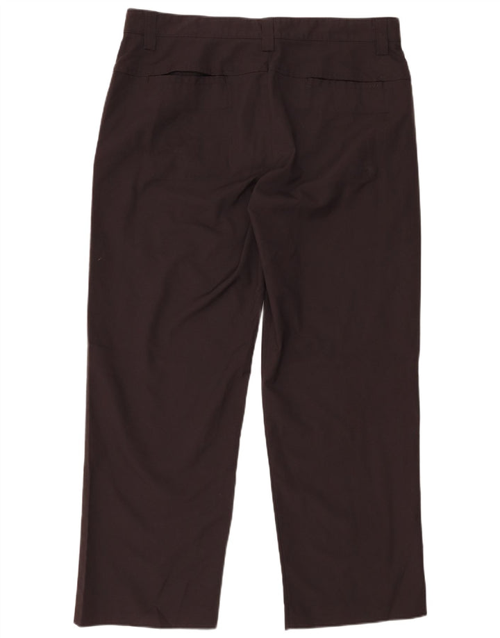 Calça Chino Reta Masculina IZOD W36 L30 Poliéster Preto