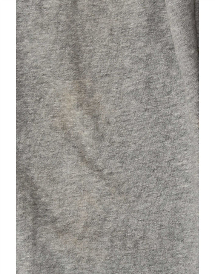 Calça de treino masculina Nike Joggers pequeno cinza manchado de algodão