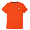 Camiseta masculina PUMA pequena laranja