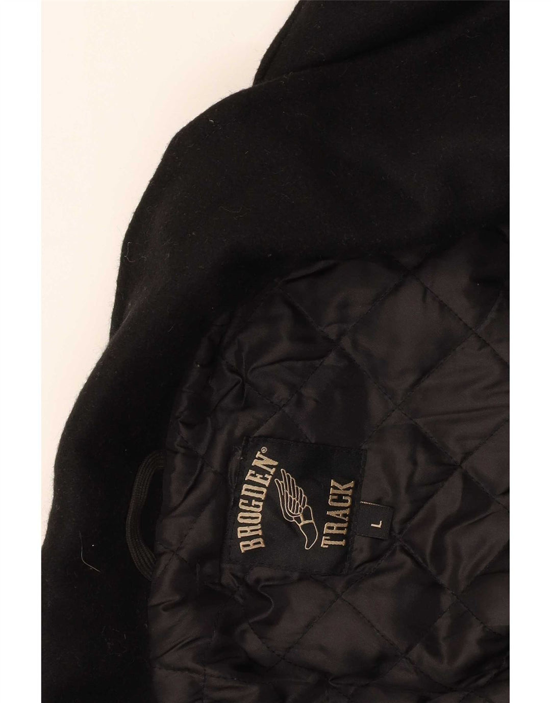 Brogden Womens Oversized Pea Coat Reino Unido 16 Grande Preto