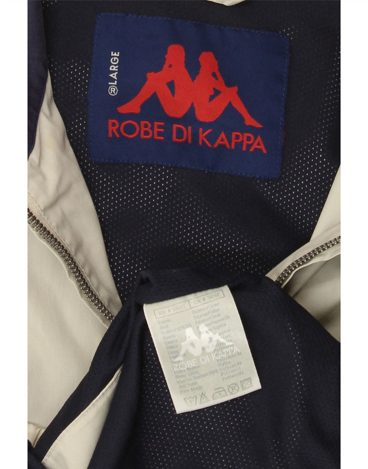 Jaqueta bomber masculina Kappa UK 40 grande poliéster bege