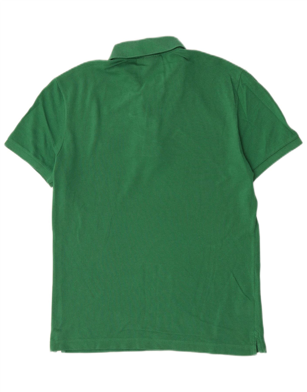 Camisa polo masculina Lacoste Slim Fit tamanho 4 algodão verde médio