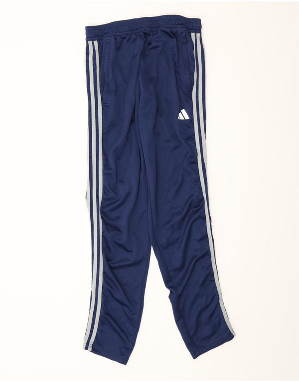 Calça de treino masculina Adidas médio azul marinho poliéster