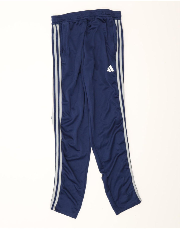Calça de treino masculina Adidas médio azul marinho poliéster