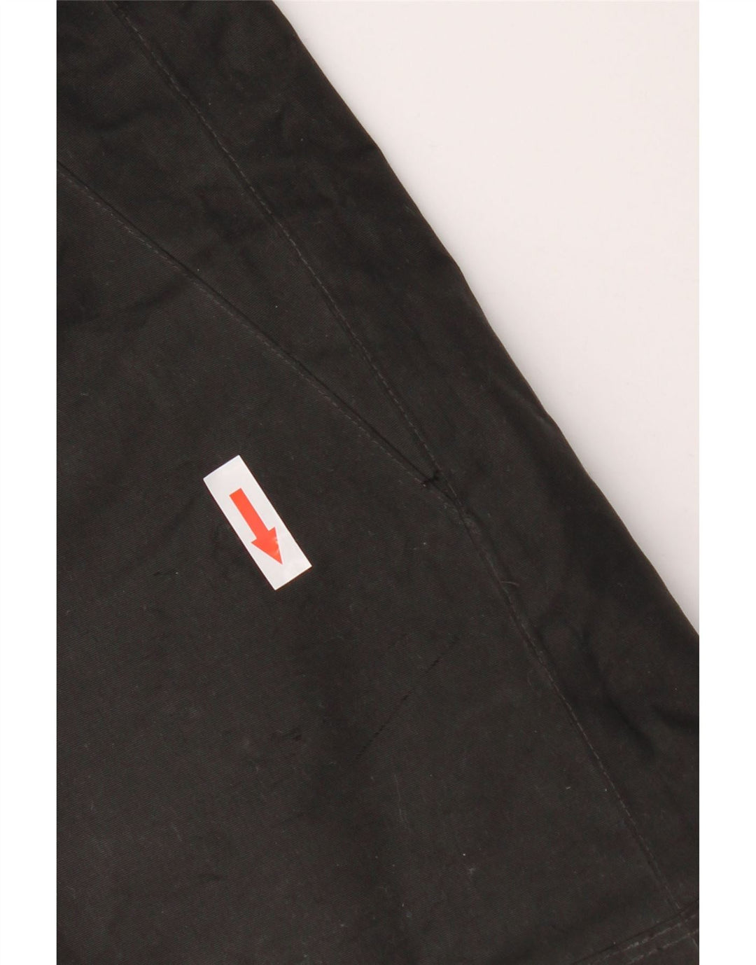 Calça feminina de esqui Cargo Graphic da Volcom UK 10 poliéster preto pequeno