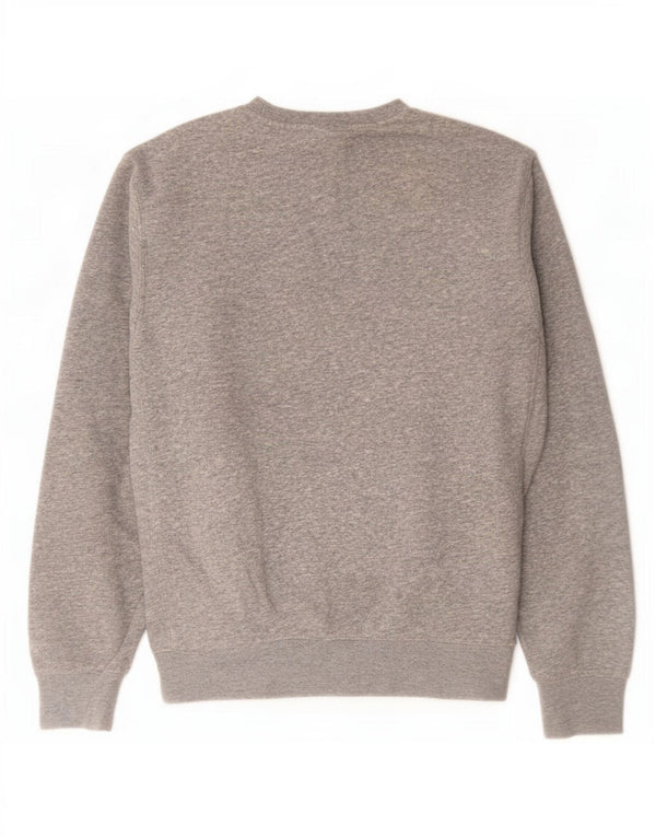 Moletom masculino Nike Loose Fit Jumper XS cinza algodão manchado