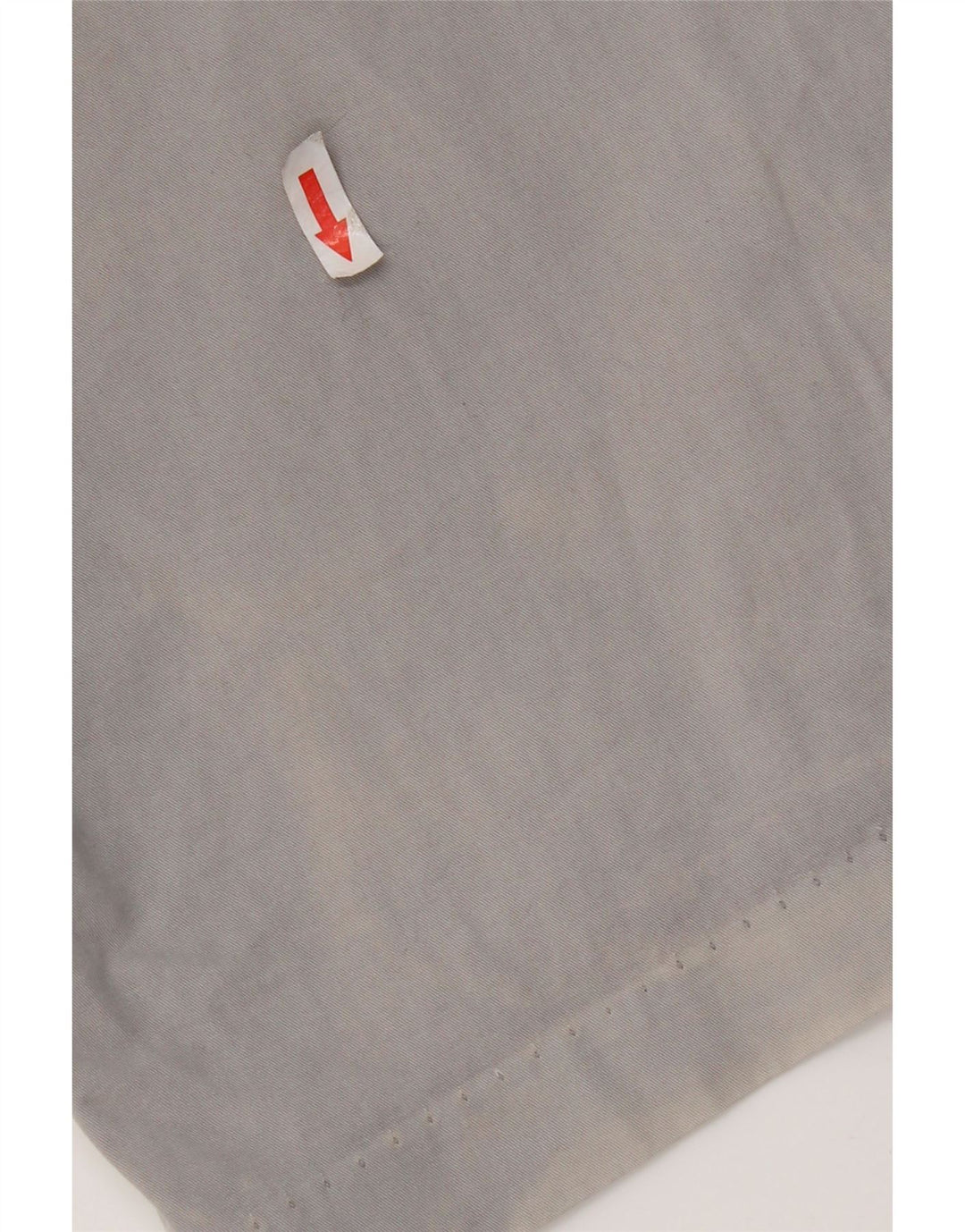French Connection Mens Chino Shorts W34 Grande Algodão Cinza