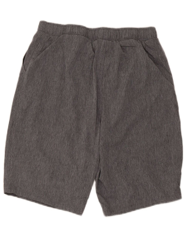 Shorts esportivos gráficos Hurley Boys 12-13 anos W28 cinza poliéster