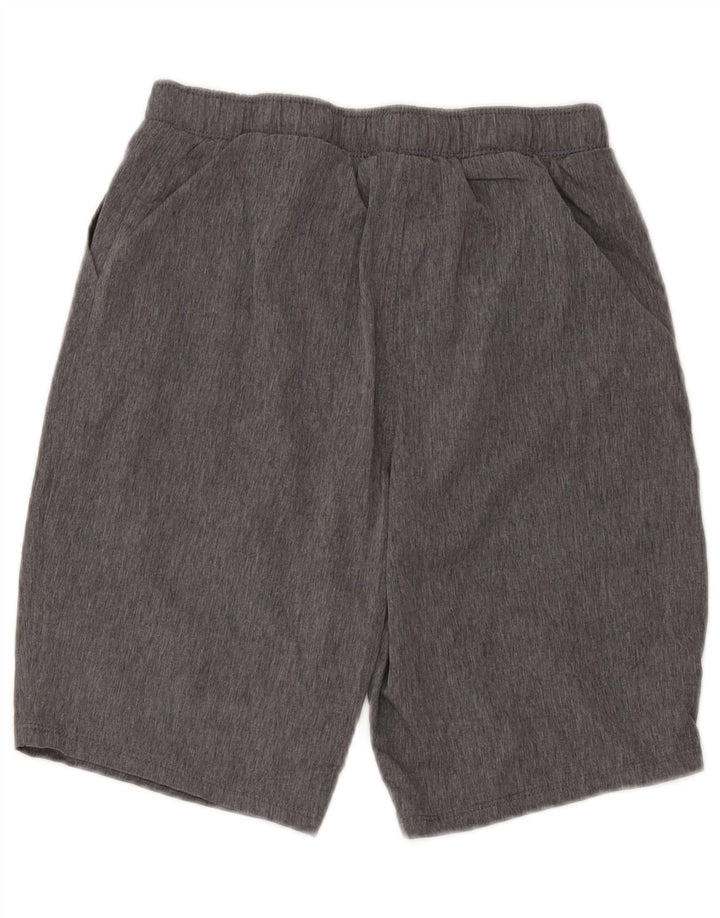Shorts esportivos gráficos Hurley Boys 12-13 anos W28 cinza poliéster