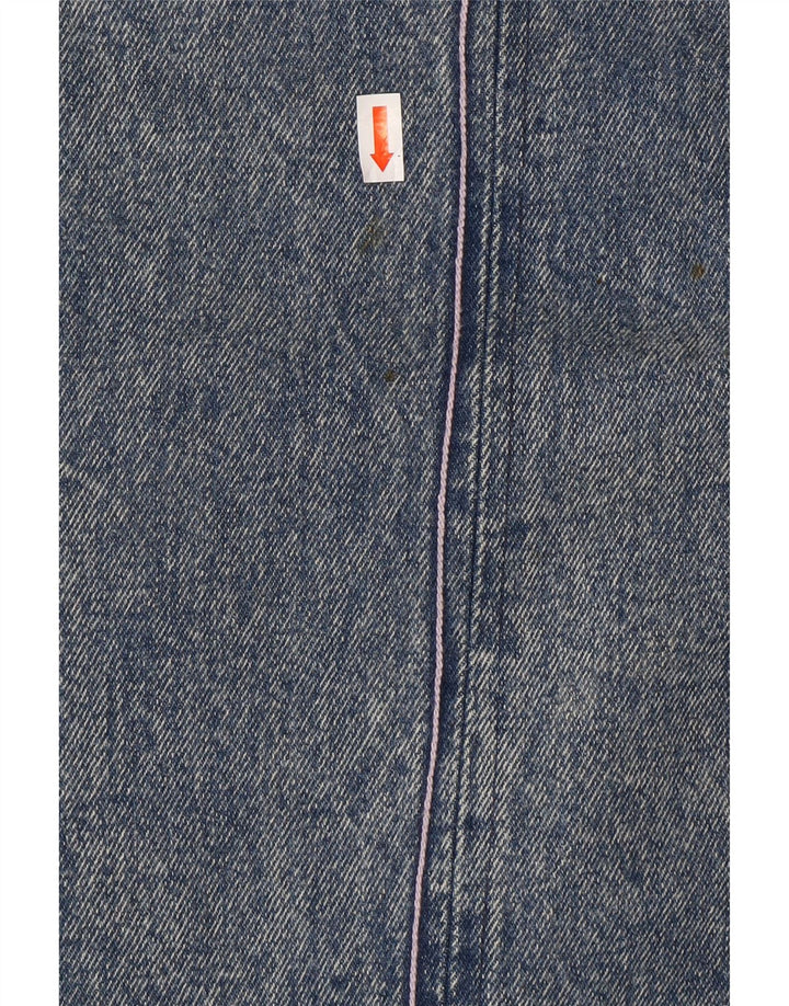 Saia jeans feminina BLOOMING XS W24 azul