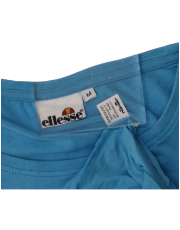 Camiseta feminina ELLESSE UK 12 azul médio