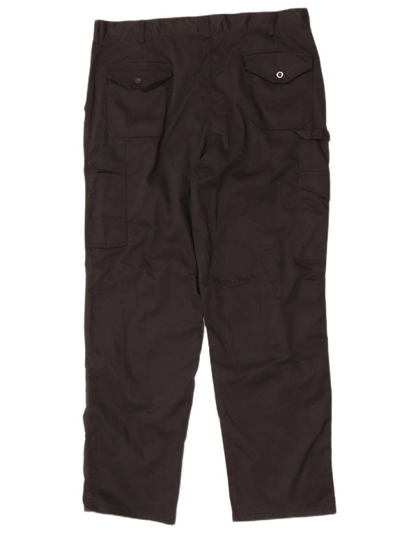 Calça Dickies Mens Redhawk Straight Cargo W40 L33 Poliéster Preto