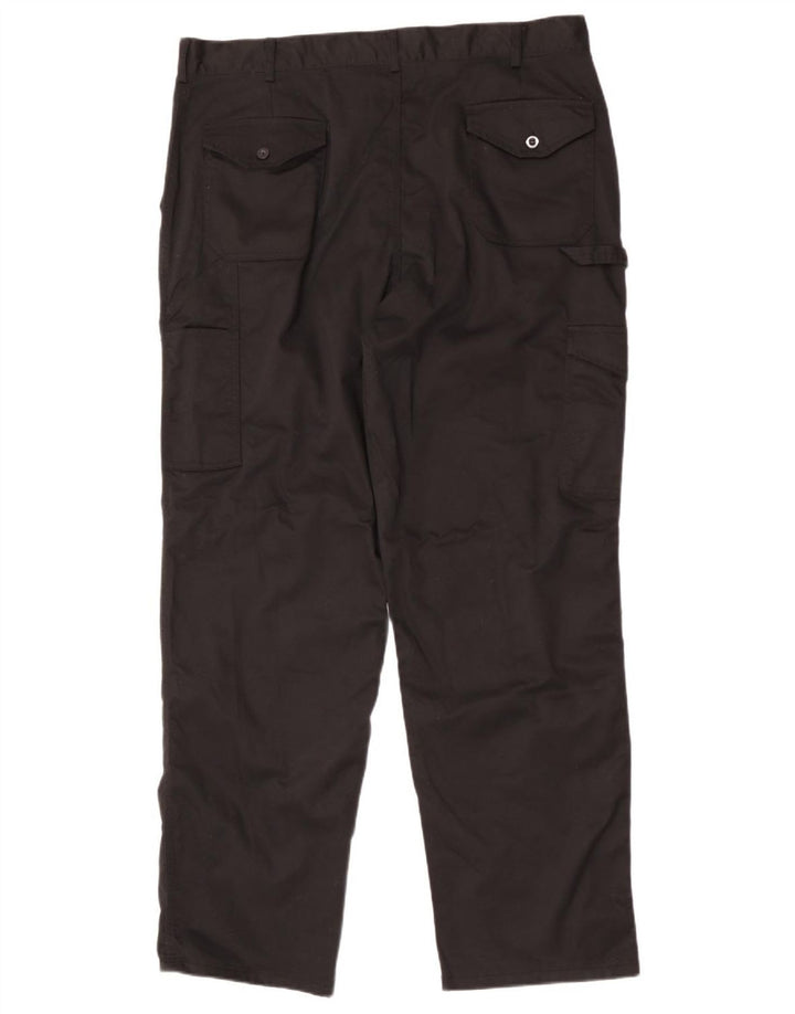 Calça Dickies Mens Redhawk Straight Cargo W40 L33 Poliéster Preto