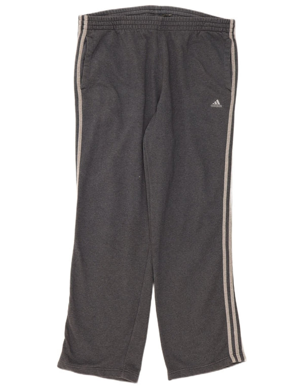 Adidas Mens Clima 365 Calças de treino Joggers 2XL Algodão cinza