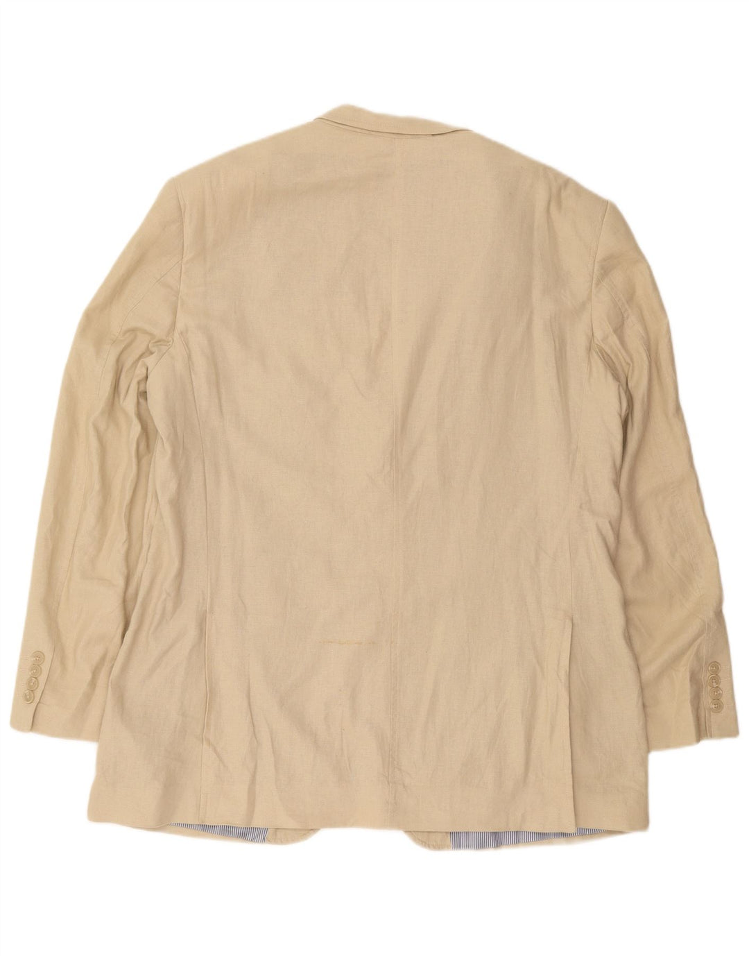 Jaqueta Blazer Masculina Marks & Spencer Longline 2 Botões Reino Unido 38 Médio Bege