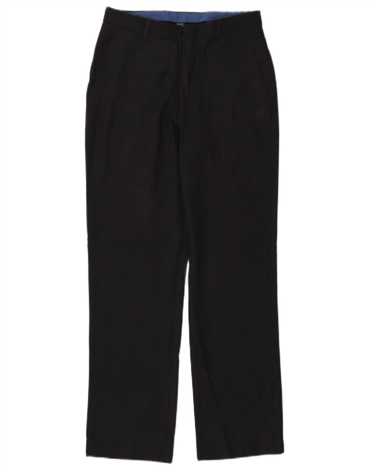 Calça Izod Meninos Slim Suit 15-16 Anos W26 L29 Cinza Poliéster