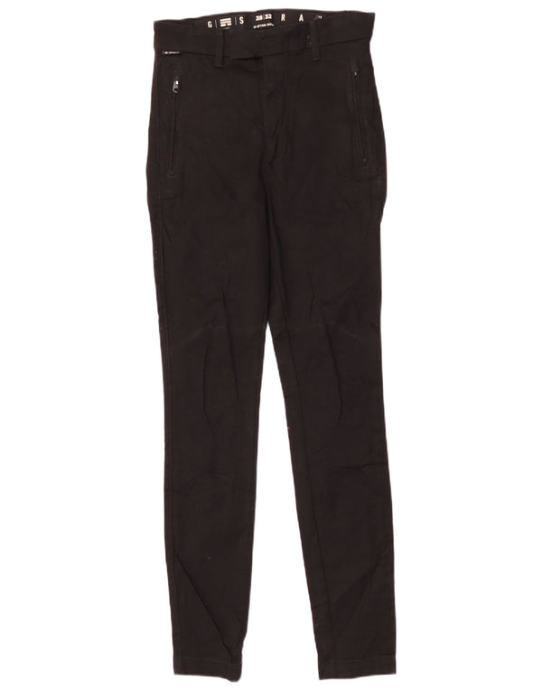 Calça masculina Cargo Skinny G-Star W28 L32 de algodão preto