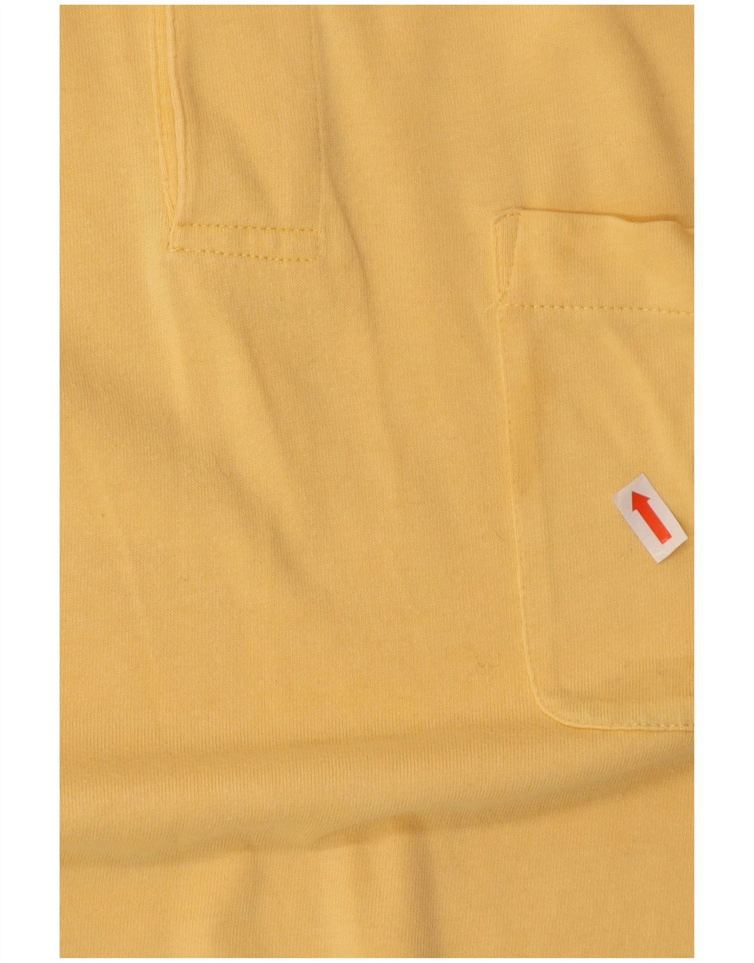 Camisa polo masculina Izod grande algodão amarelo