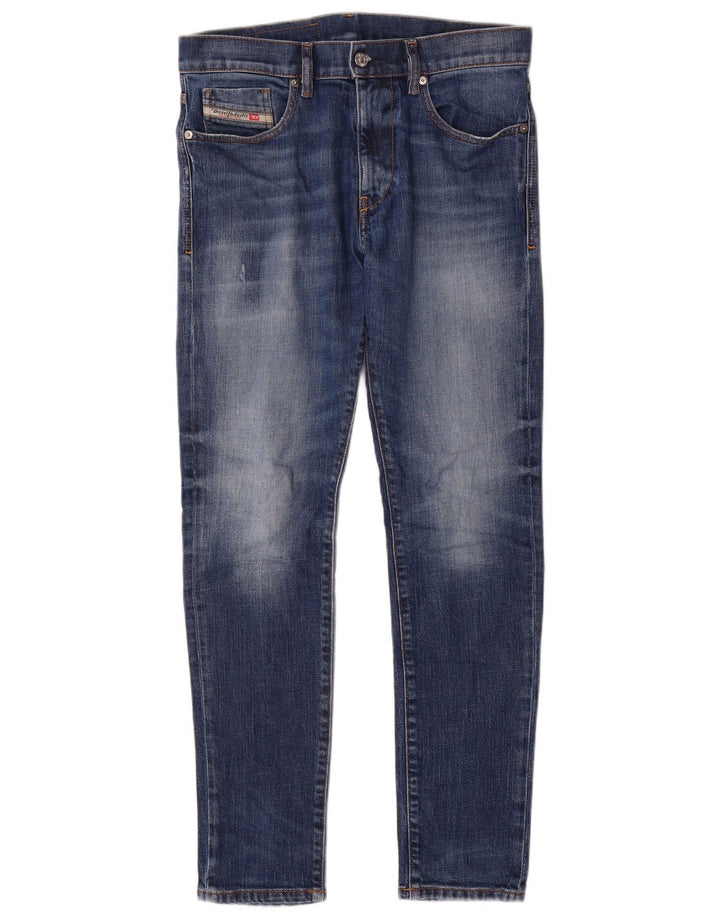 Jeans Slim Feminino Diesel W30 L30 Azul Algodão