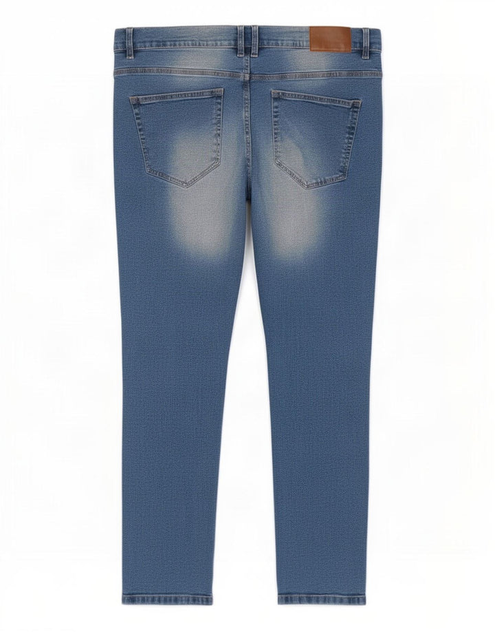 French Connection Masculino Slim Jeans W38 L32 Azul Algodão
