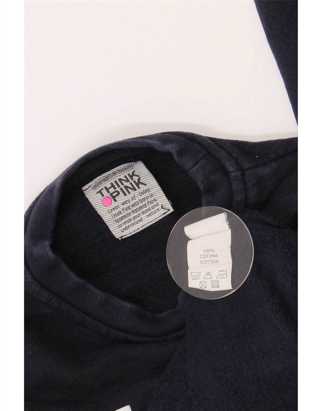 Suéter Think Pink Boys Graphic Regular Fit 4-5 Anos Azul Marinho