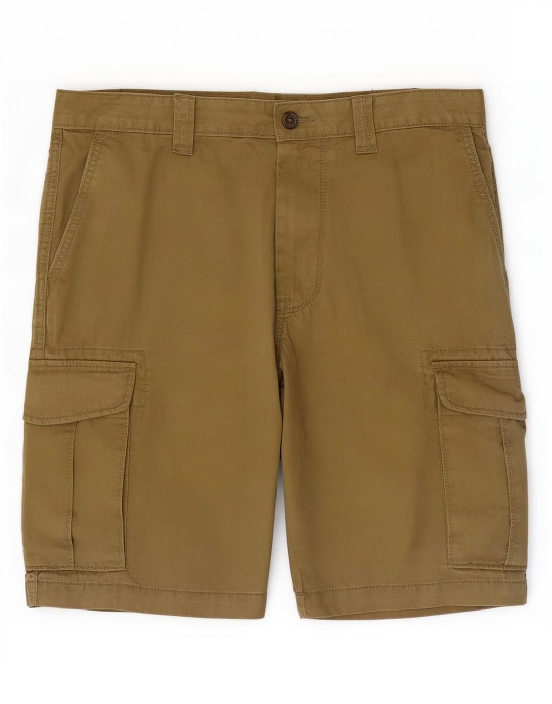 Shorts cargo masculino Marks & Spencer W32 algodão cáqui médio