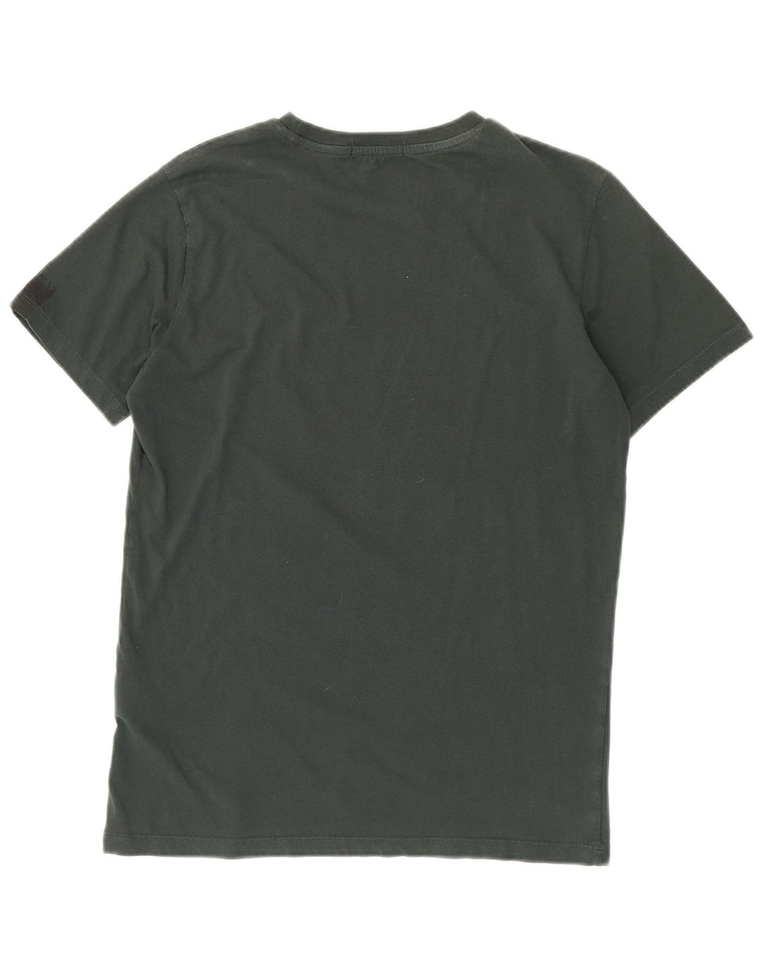 Camiseta masculina Replay Top médio algodão verde