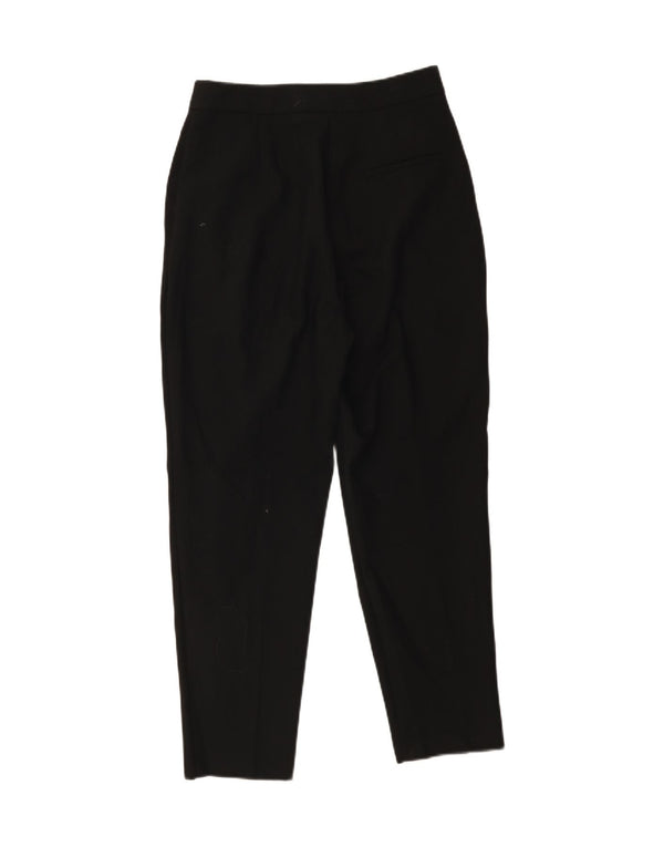 Zara Calça feminina casual cônica média W28 L27 preta
