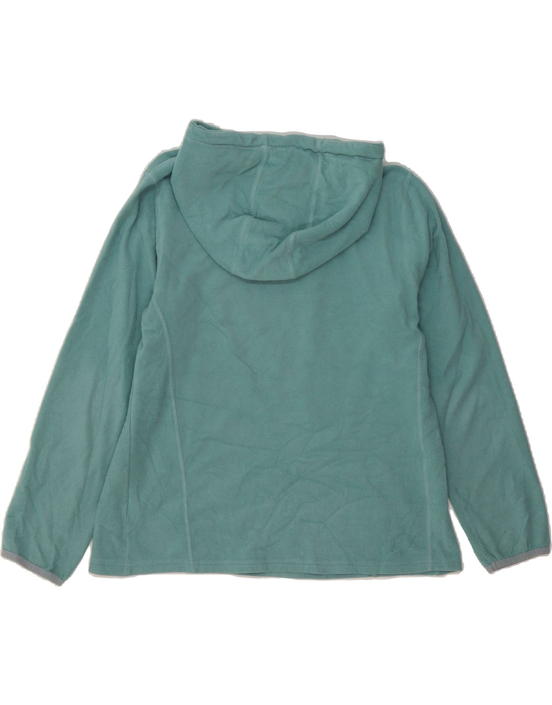 MOUNTAIN WAREHOUSE Womens Hooded Fleece Jumper UK 18 XL Turquoise Vintage Mountain Warehouse and Second-Hand Mountain Warehouse from Messina Hembry 