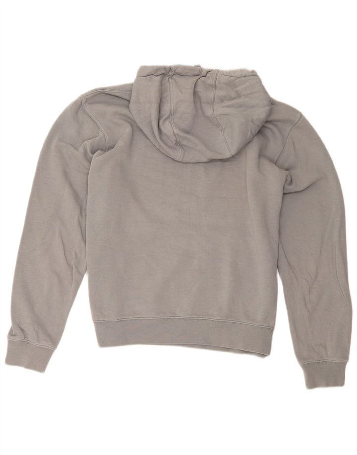 Nike Mens Hoodie Jumper Médio Algodão Cinza