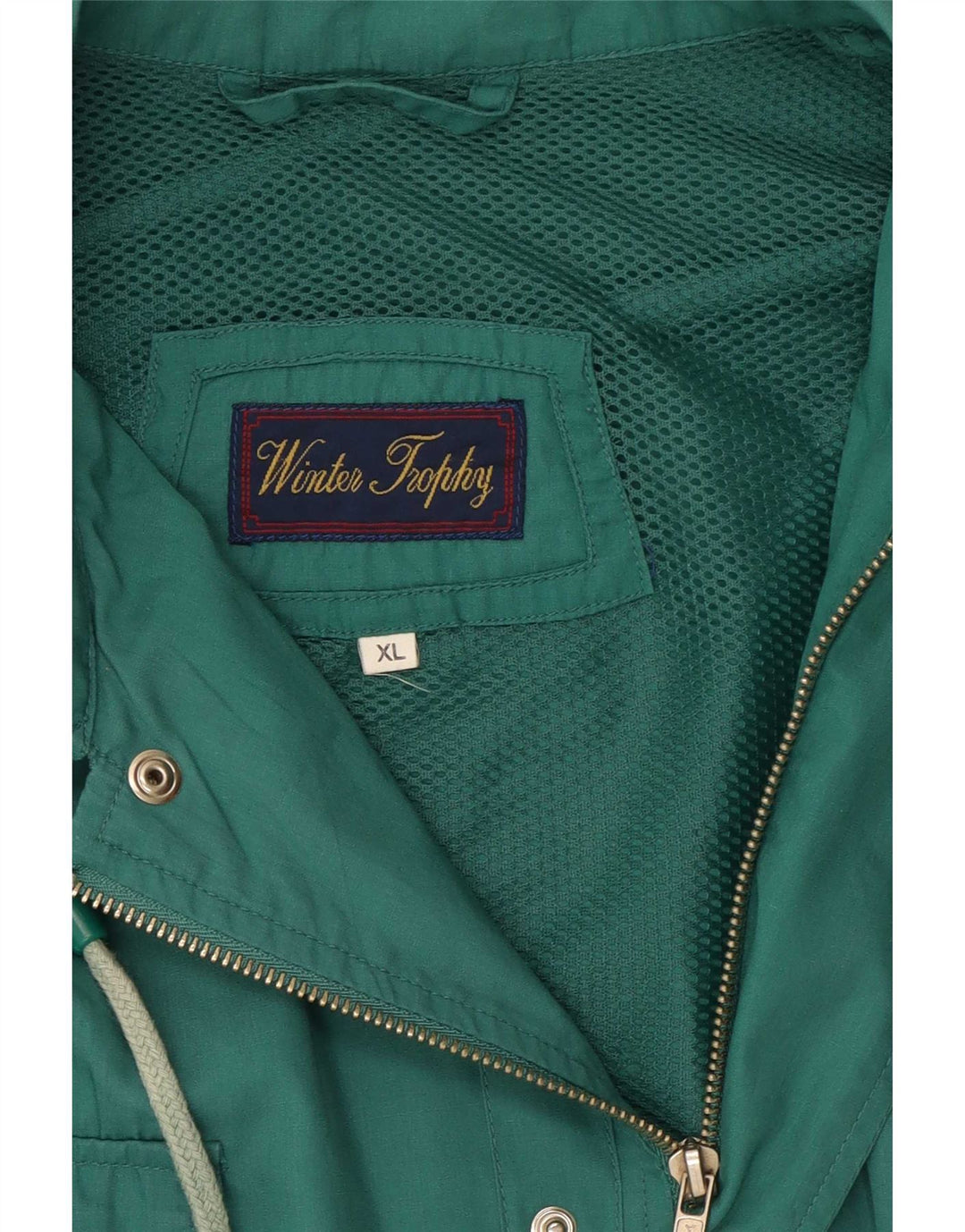 Jaqueta militar masculina vintage UK 42 XL verde