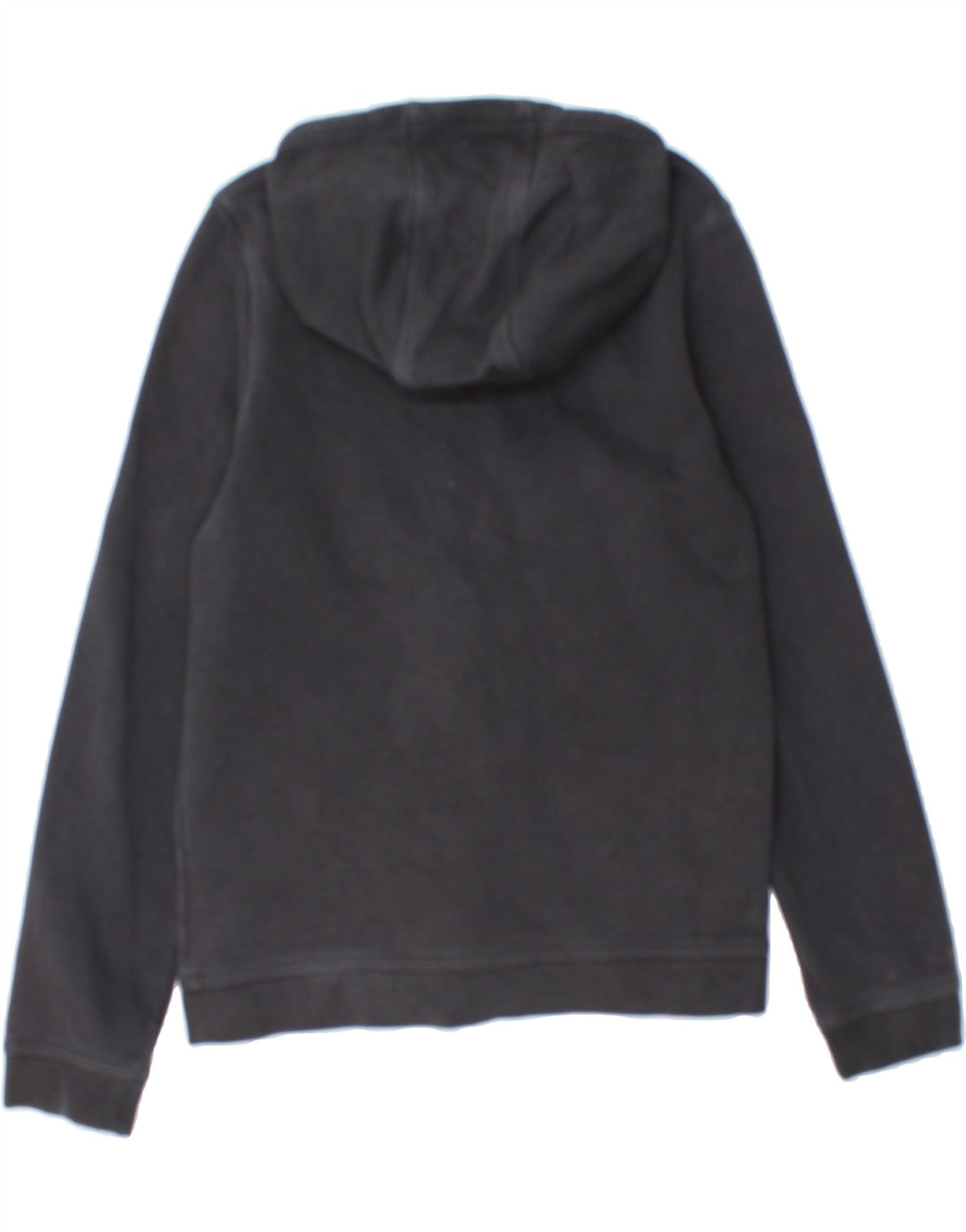 NIKE Boys Zip Hoodie Sweater 12-13 Years Large Black Cotton Vintage Nike and Second-Hand Nike from Messina Hembry 