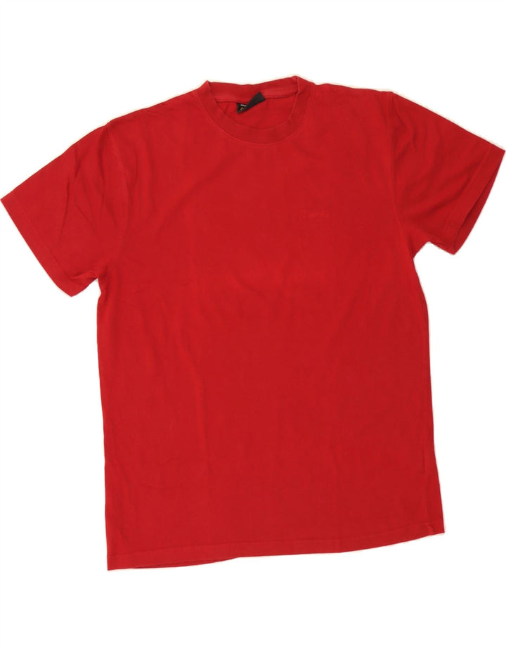 WRANGLER Mens T-Shirt Medium Red Cotton Vintage Wrangler and Second-Hand Wrangler from Messina Hembry 
