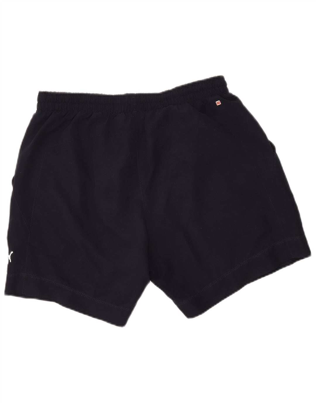 Shorts esportivos masculinos Puma médio azul marinho