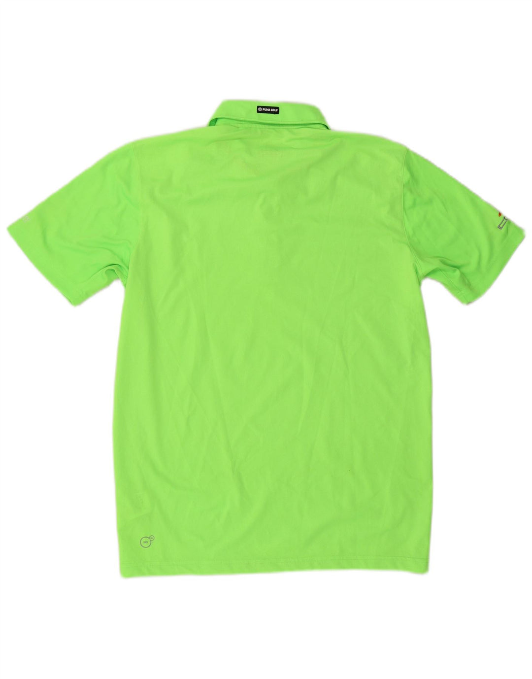 Camisa polo masculina PUMA poliéster verde médio