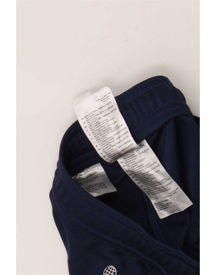 Calça de treino masculina Adidas Aeroready poliéster azul marinho médio