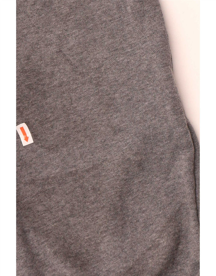 Calça de treino masculina Nike joggers cinza médio algodão