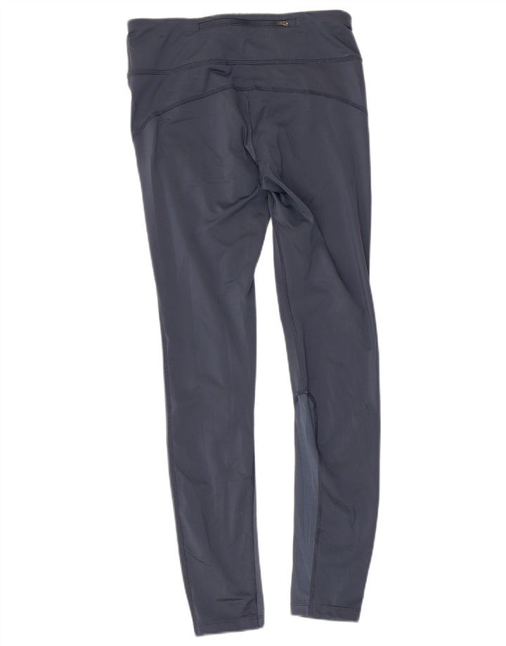 Leggings Nike Dri Fit Femininas UK 10 Pequenas Azul Marinho Poliéster