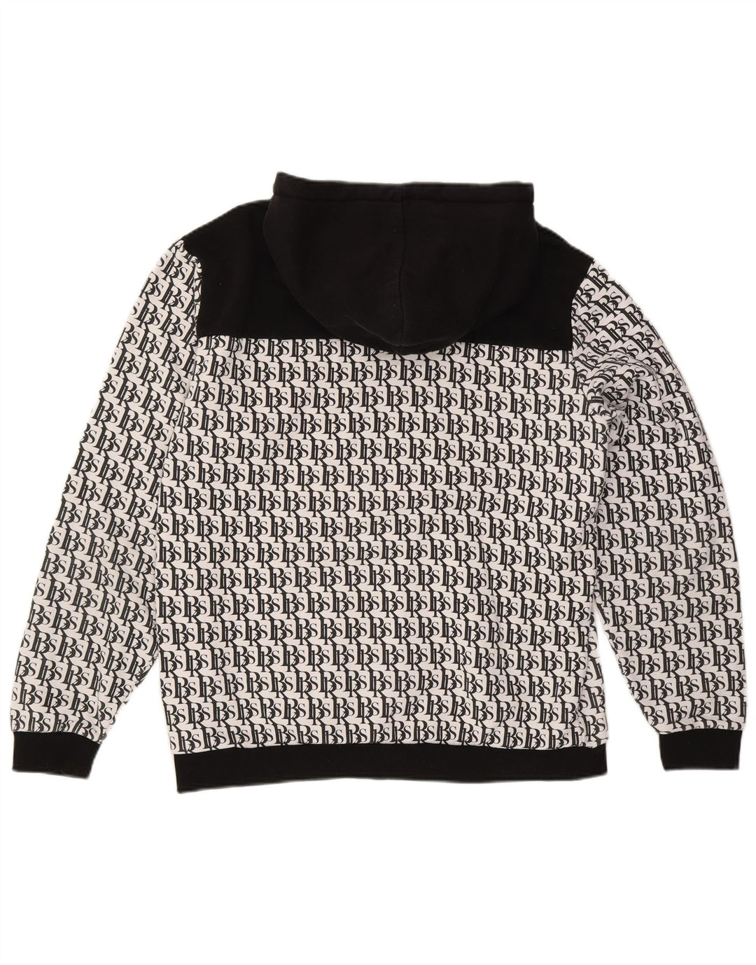 BLACK SQUAD masculino gráfico regular ajuste agasalho completo XL branco colorblock