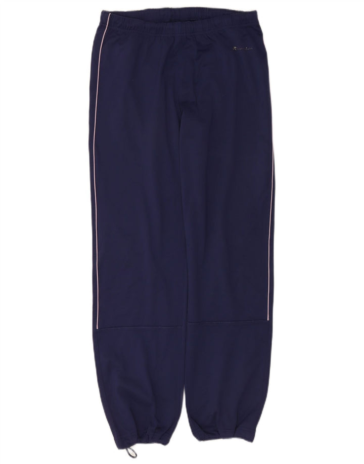Fato de treino feminino Champion Loose Fit Full UK 10 pequeno azul marinho poliéster