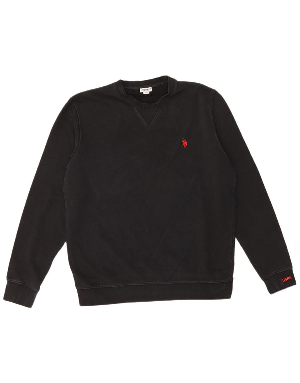 US Polo Assn. Moletom Masculino Jumper 2XL Preto