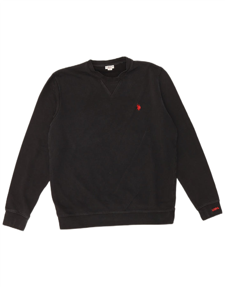 US Polo Assn. Moletom Masculino Jumper 2XL Preto