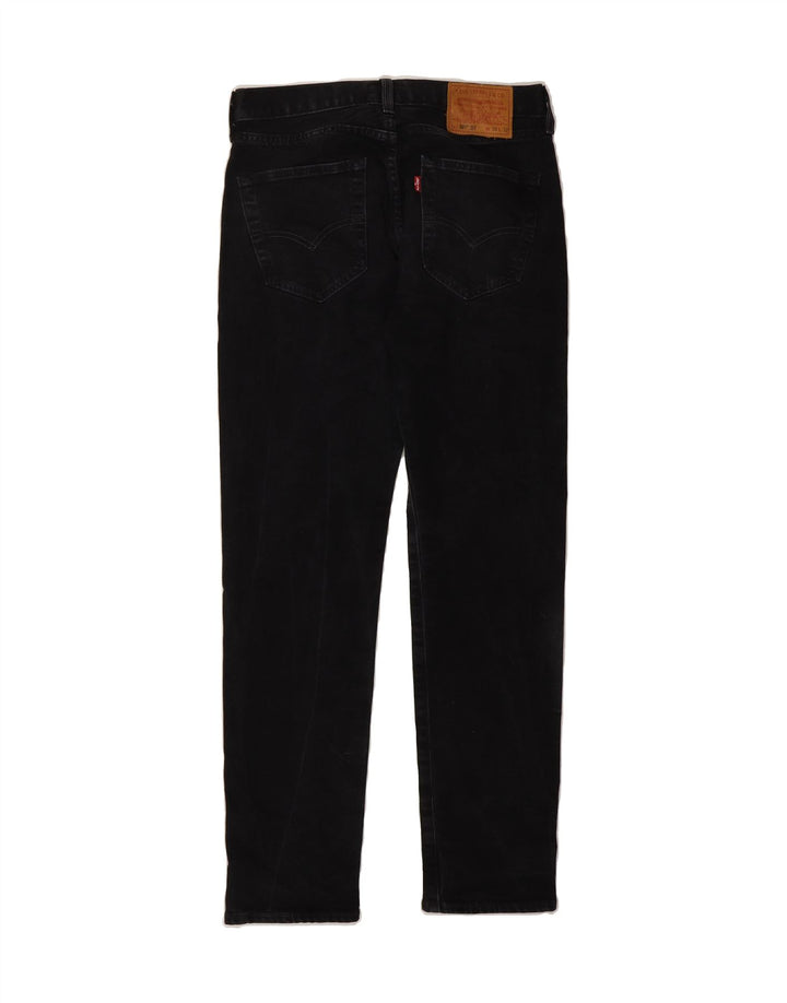 LEVI'S Mens 501 Straight Jeans W30 L32 Black Cotton Vintage Levi's and Second-Hand Levi's from Messina Hembry 