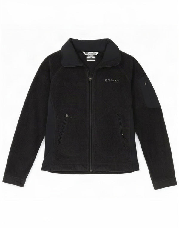 Jaqueta de lã feminina Columbia Reino Unido 6 XS poliéster preto