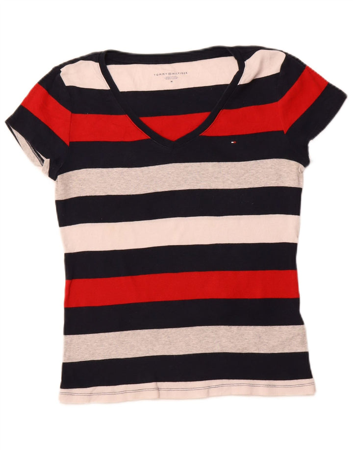 Camiseta feminina TOMMY HILFIGER UK 12 média listrada multicolorida