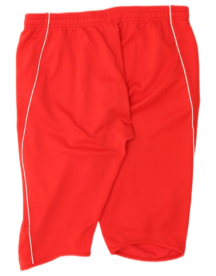 Bermuda esportiva masculina Erima XL poliéster vermelho